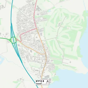 Postcode Sector Maps Collection: KY - Kirkcaldy