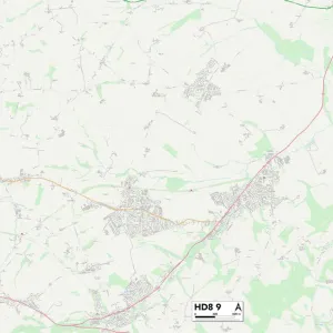 Kirklees HD8 9 Map