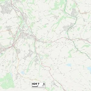 Kirklees HD9 7 Map