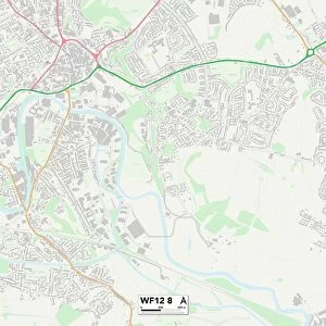 Kirklees WF12 8 Map