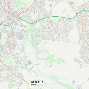 Kirklees WF12 8 Map