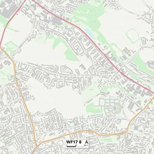 Kirklees WF17 8 Map