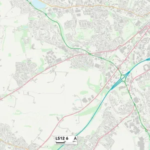 Leeds LS12 6 Map