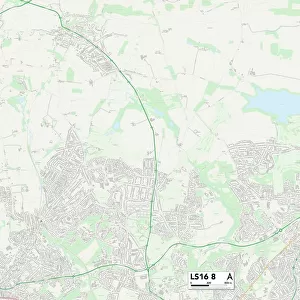 Leeds LS16 8 Map