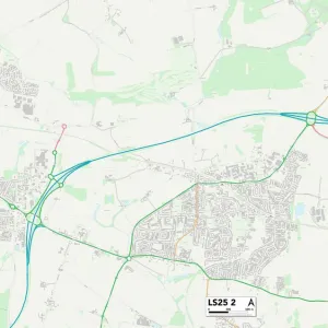 Leeds LS25 2 Map