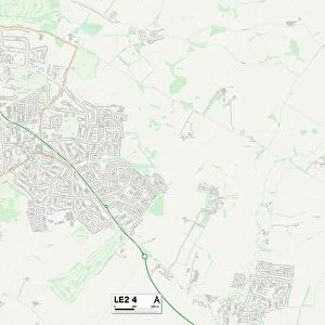 Leicester LE2 4 Map