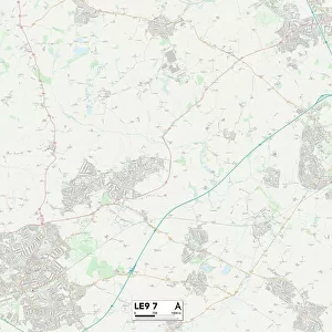 Leicester LE9 7 Map