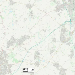 Leicester LE9 7 Map