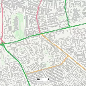 Liverpool L8 1 Map