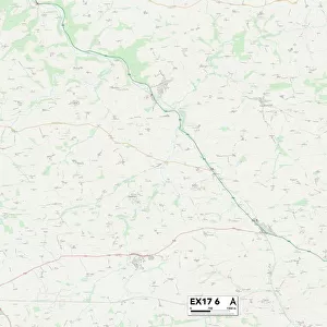 Mid Devon EX17 6 Map