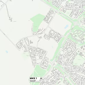 Milton Keynes MK8 1 Map
