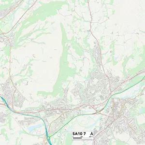 Neath Port Talbot SA10 7 Map