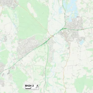 New Forest BH24 2 Map