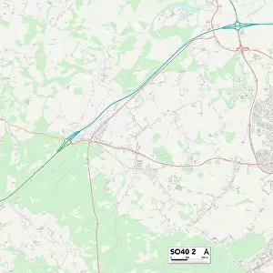 New Forest SO40 2 Map