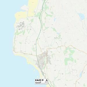 North Ayrshire KA23 9 Map