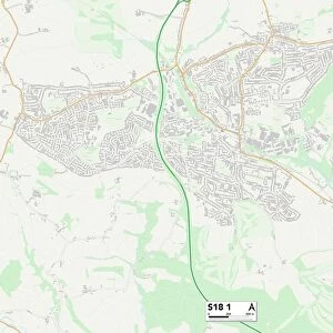 North East Derbyshire S18 1 Map