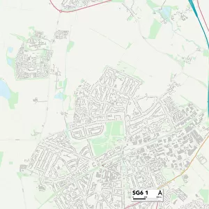North Hertfordshire SG6 1 Map
