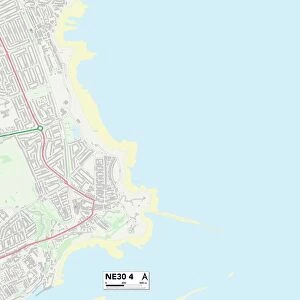 North Tyneside NE30 4 Map
