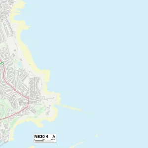 North Tyneside NE30 4 Map