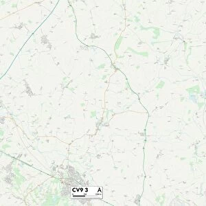 North Warwickshire CV9 3 Map