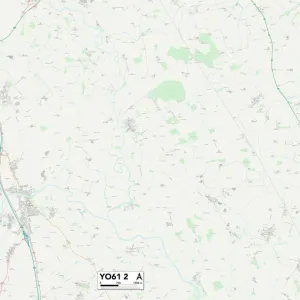 North Yorkshire YO61 2 Map