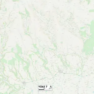 North Yorkshire YO62 7 Map