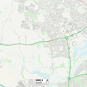 Northampton NN5 4 Map