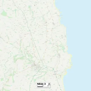 Northumberland NE66 3 Map