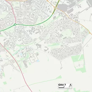 Oxford OX4 7 Map