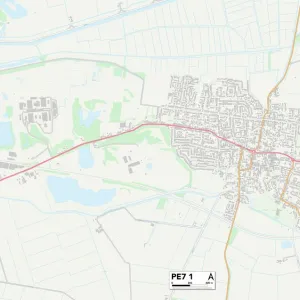 Peterborough PE7 1 Map