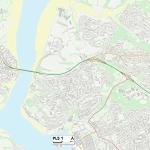 Plymouth PL5 1 Map