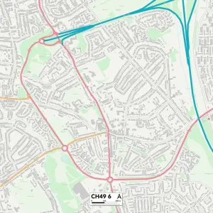 Wirral CH49 6 Map