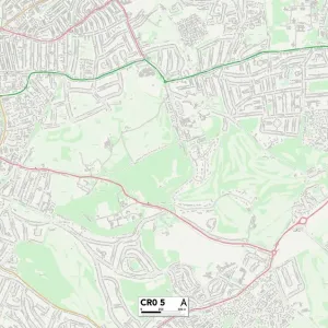 Croydon CR0 5 Print Map Postcode Sector Croydon CR0 5 Print Map Postcode Sector