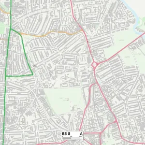 Hackney E5 8 Print Map Sector Map Hackney E5 8 Print Map Sector Map