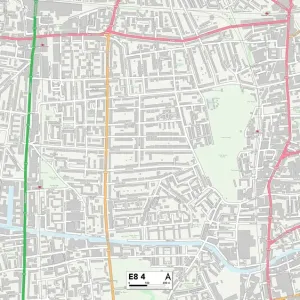 Hackney E8 4 Print Map Postcode Sector Hackney E8 4 Print Map Postcode Sector