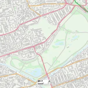 Hackney E9 7 Print Map Sector Hackney E9 7 Print Map Sector
