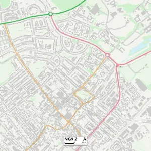 Broxtowe NG9 2 Print Map Sector Broxtowe NG9 2 Print Map Sector