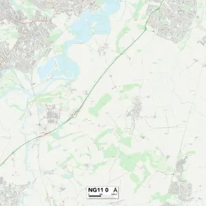 Nottingham NG11 0 Print Map Sector Nottingham NG11 0 Print Map Sector