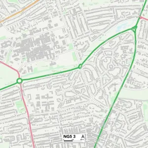 Nottingham NG5 3 Print Map Sector Map Nottingham NG5 3 Print Map Sector Map