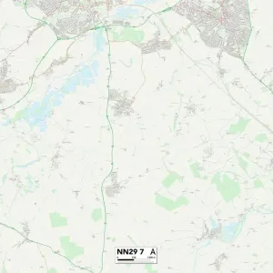 Bedford NN29 7 Postcode Sector Print Map Bedford NN29 7 Postcode Sector Print Map