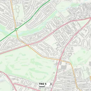 Richmond upon Thames TW2 5 Map Richmond upon Thames TW2 5 Map