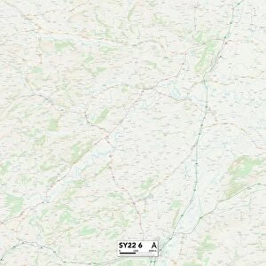 Powys SY22 6 Map