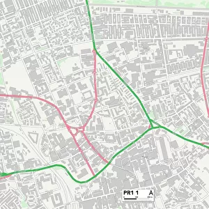 Preston PR1 1 Map