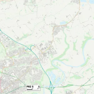 Preston PR2 5 Map