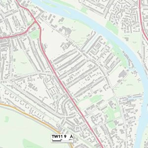 Richmond upon Thames TW11 9 Map
