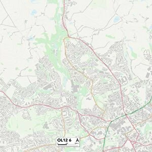 Rochdale OL12 6 Map