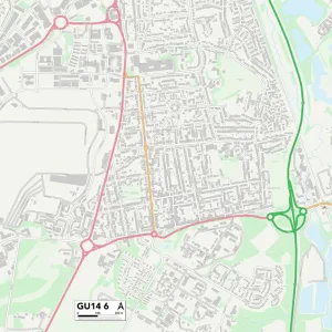 Rushmoor GU14 6 Map