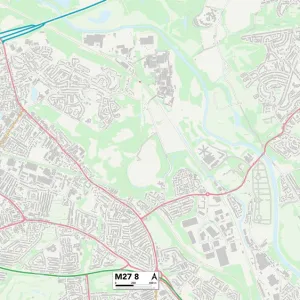 Salford M27 8 Map