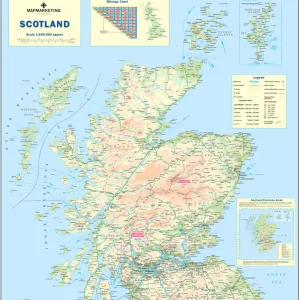 Scotland Photo Mug Collection: Maps