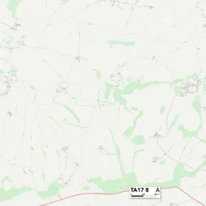 Somerset TA17 8 Map